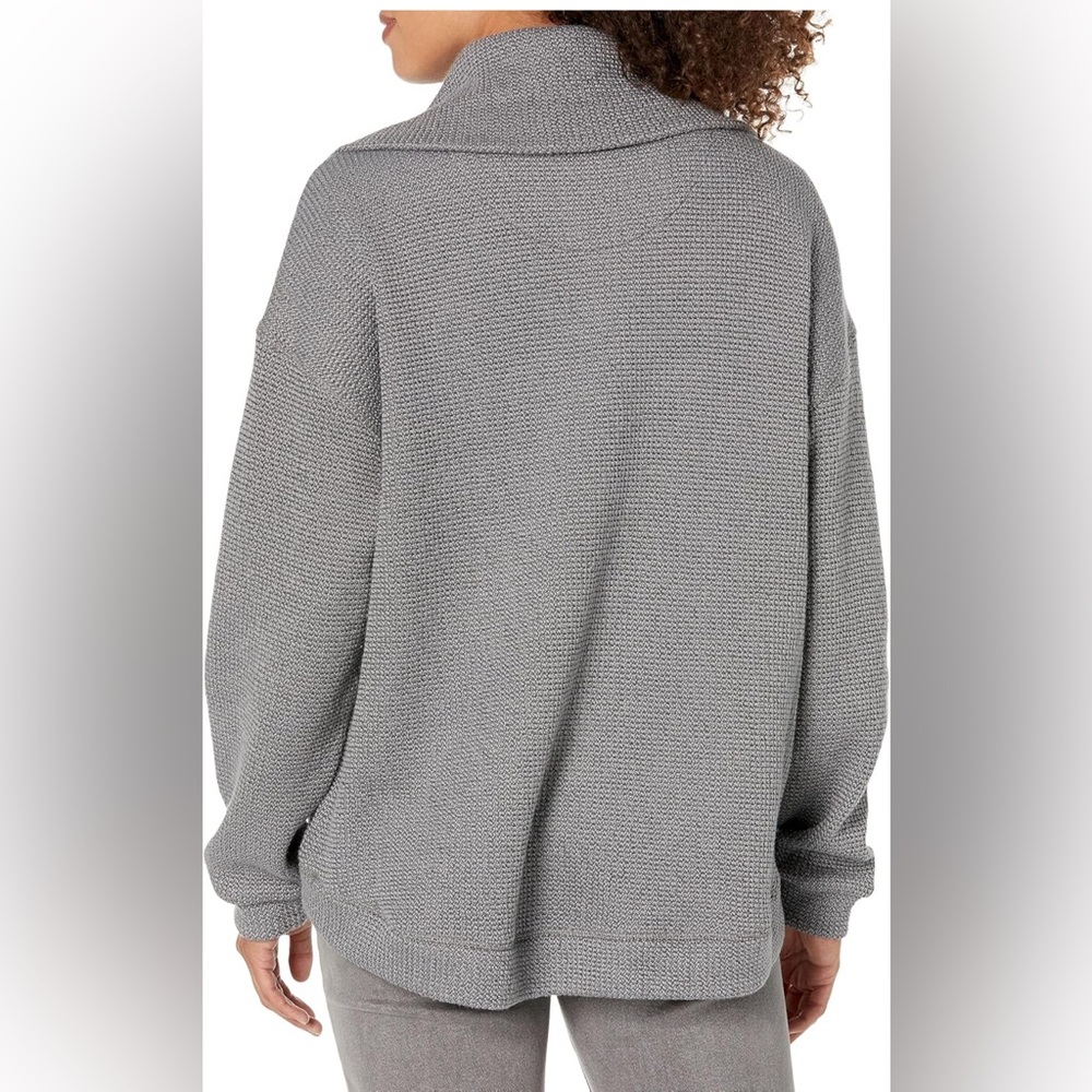 Sweaty Betty Restful Boucle 1/2 Zip Sweatshirt - Picture 2 of 7
